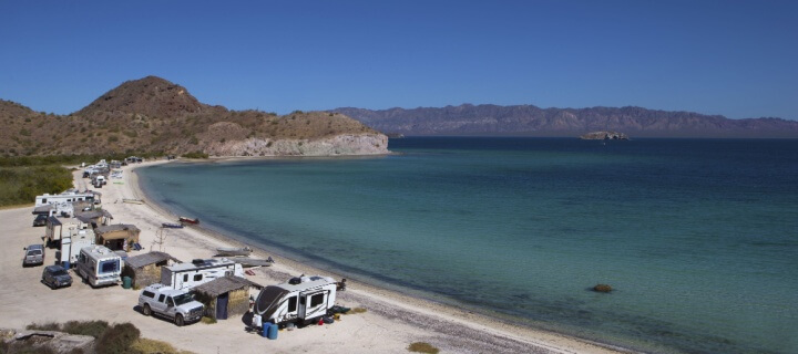 Camping in Baja Sur. Cheap Mexican Insurance