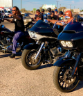 Bikers attending the Rocky Point Rally in Puerto Peñasco Sonora, Mexico. Cheap Mexico motorcycle insurance.