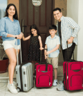 Familia preparando para salir de viaje a Mexico. Sanborn's el mejor seguro de auto para Mexico.