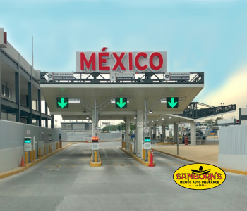 Crossing the US Mexico border for the first time