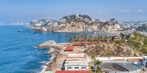Port of Mazatlan. Sanborn's Mexican Insurance