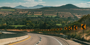 Guanajuato - Mexico City Highway. Best Mexico auto insurance.